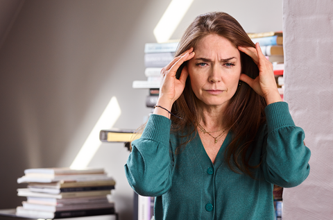 Verschiedene Arten von Kopfschmerzen 